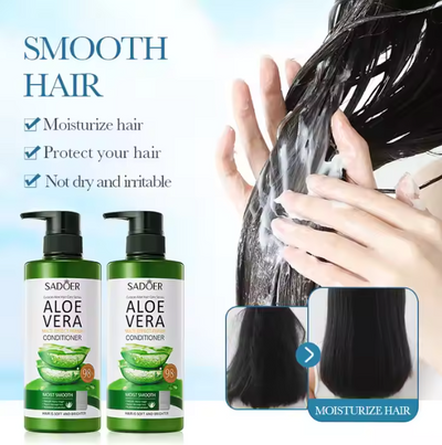 SADOER Aloe Vera Shampoo Remove All Dandruff Completely✅