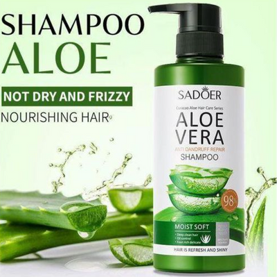SADOER Aloe Vera Shampoo Remove All Dandruff Completely✅