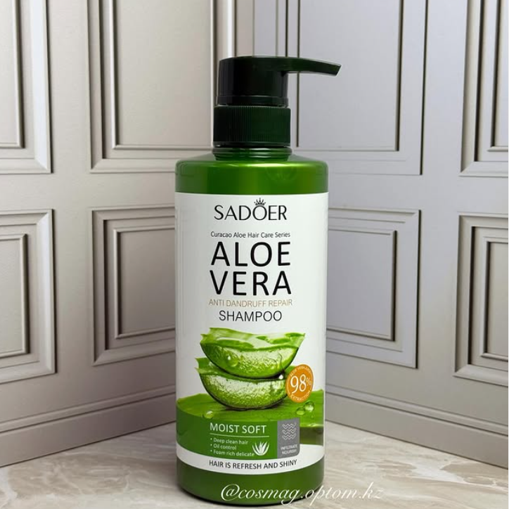 SADOER Aloe Vera Shampoo Remove All Dandruff Completely✅